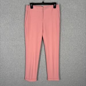 Loft Pants 0 Trouser Knit Marisa Cuffed Ankle Quiet Career Church Suit Soft Girl